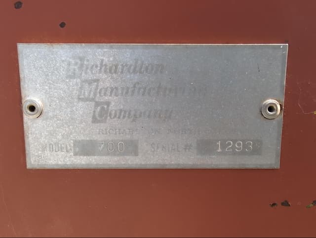 Image of Richardton 700 equipment image 4