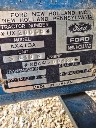 Image of Ford 3415 equipment image 4