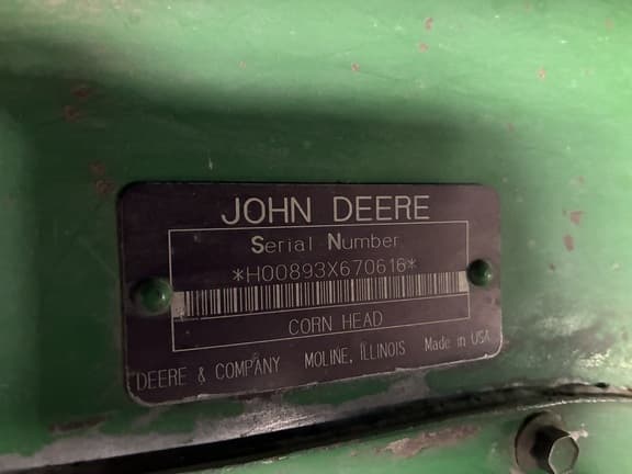 Image of John Deere 893 equipment image 1