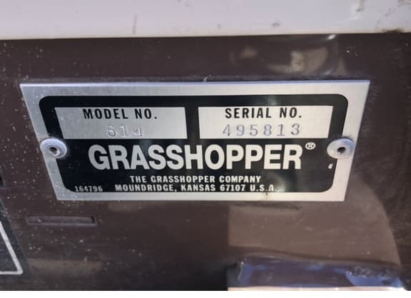 Image of Grasshopper 614 equipment image 4