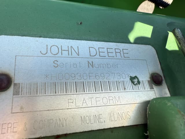 Image of John Deere 930F equipment image 2