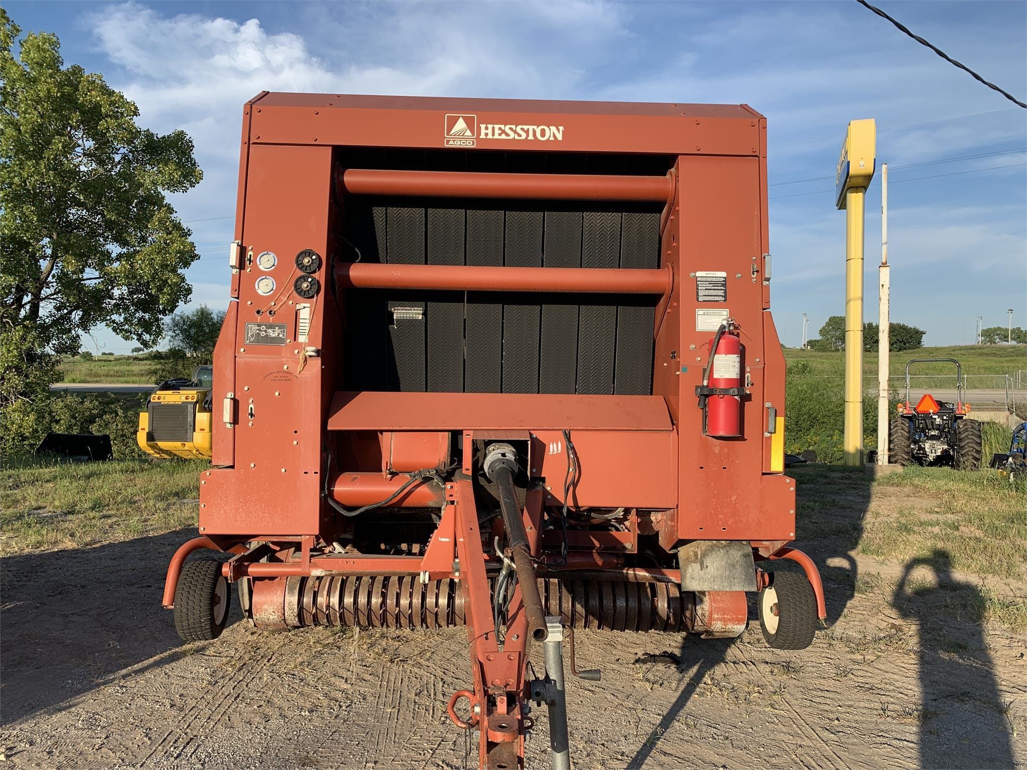 2002 Hesston 856A Equipment Image0