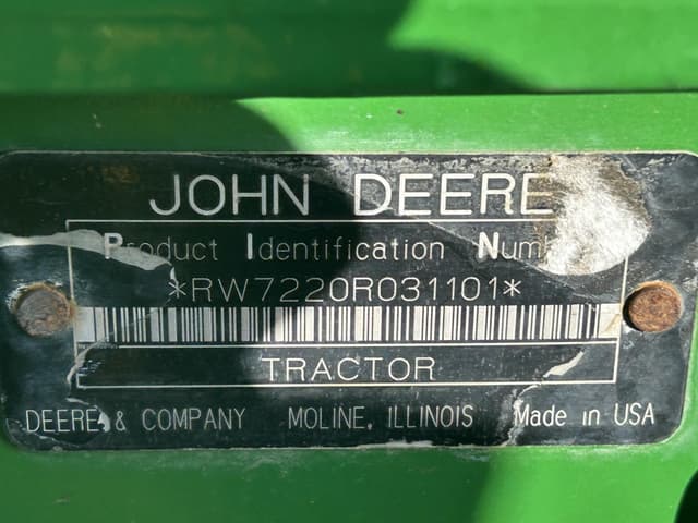 Image of John Deere 7220 equipment image 4