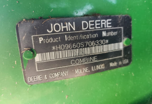 Image of John Deere 9660 STS equipment image 4
