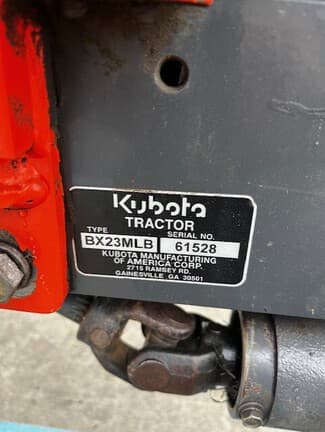 Image of Kubota BX23 equipment image 4