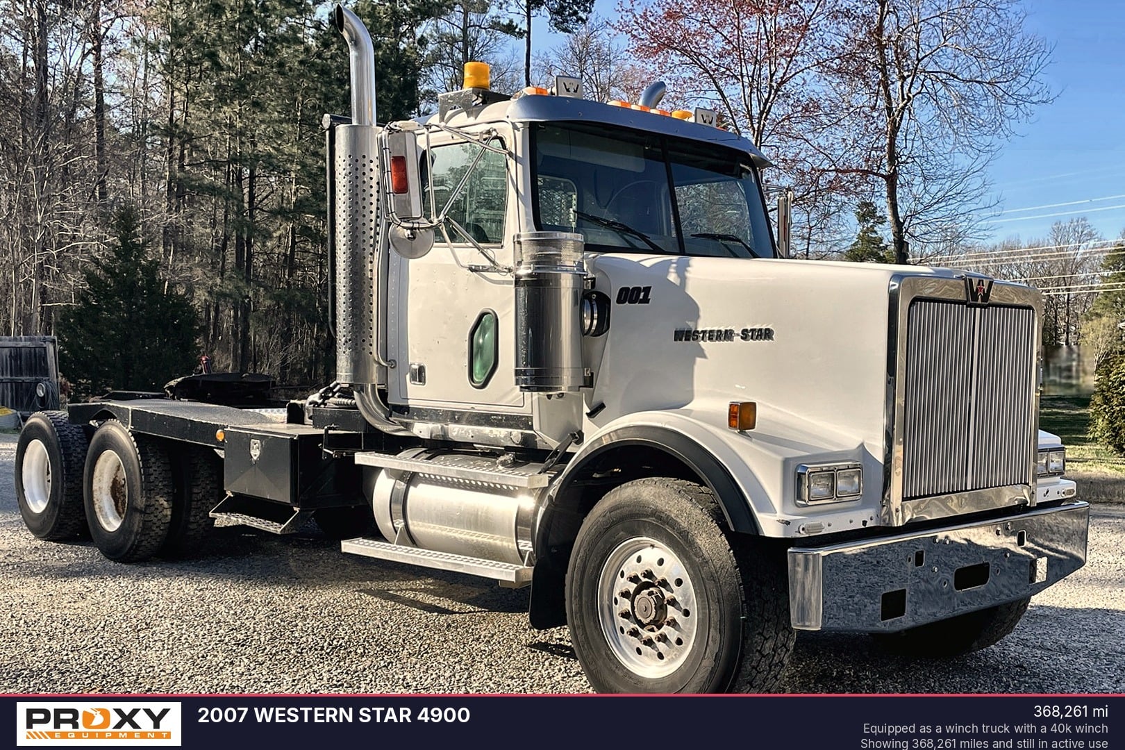 2007 Western Star 4900 Equipment Image0