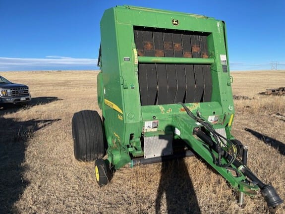 2008 John Deere 568 Mega Wide Plus Equipment Image0