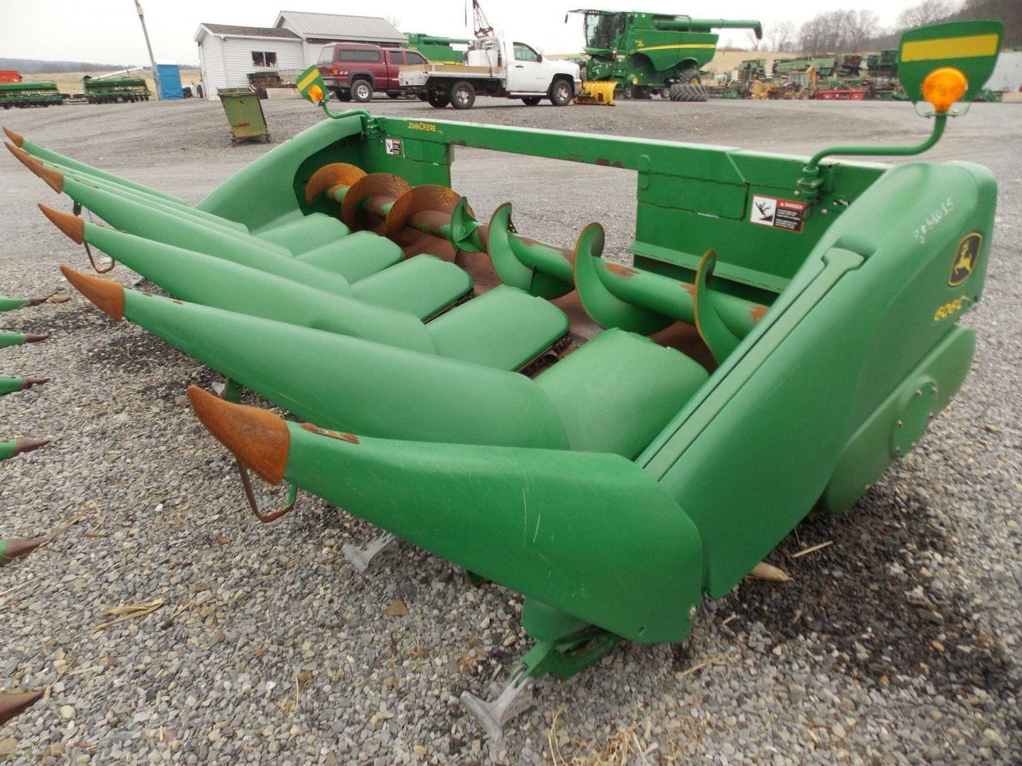 2008 John Deere 606C Equipment Image0
