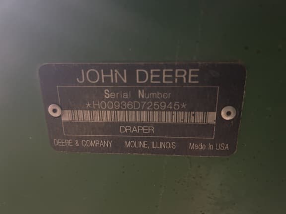 Image of John Deere 936D equipment image 4
