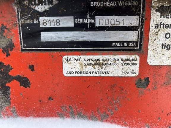 Image of Kuhn Knight 8118 Image 1