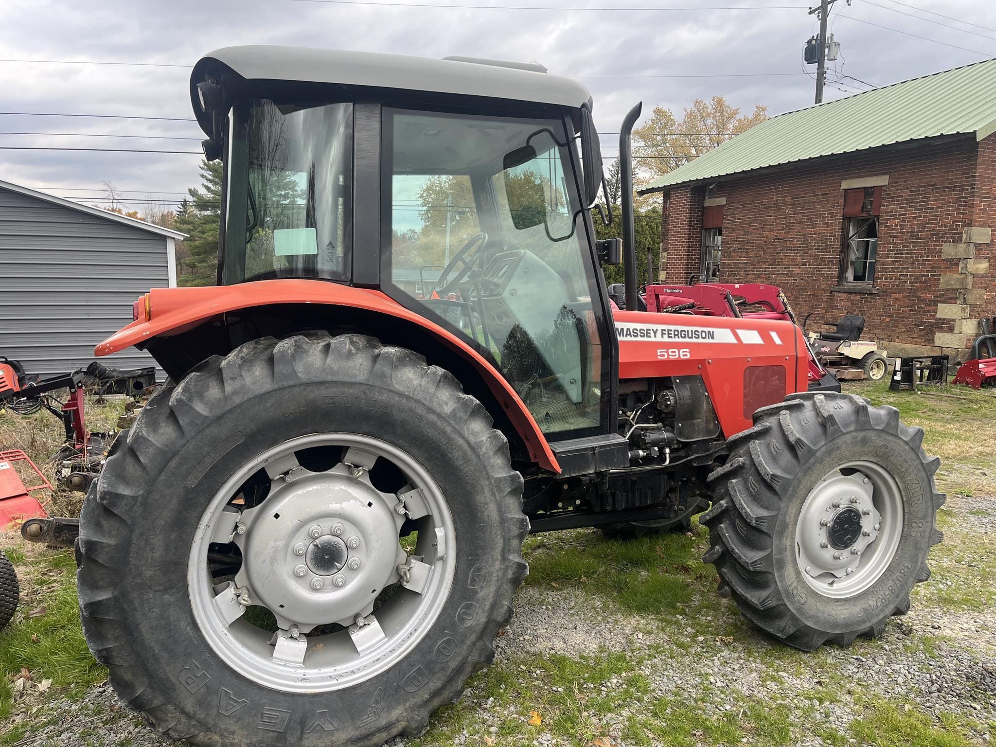 2008 Massey Ferguson 596 Equipment Image0