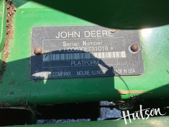 Image of John Deere 630F equipment image 1