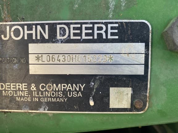 Image of John Deere 6430 equipment image 1