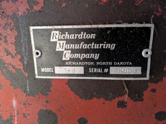 Image of Richardton 700 equipment image 1
