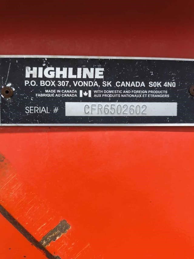 Image of Highline CFR650 equipment image 2
