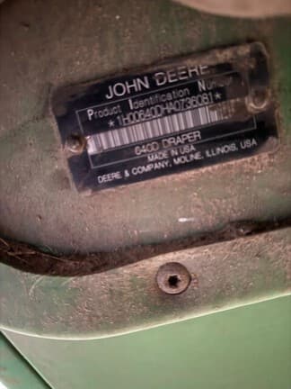 Image of John Deere 640D equipment image 4