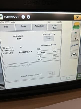 Image of John Deere StarFire 3000 Image 1