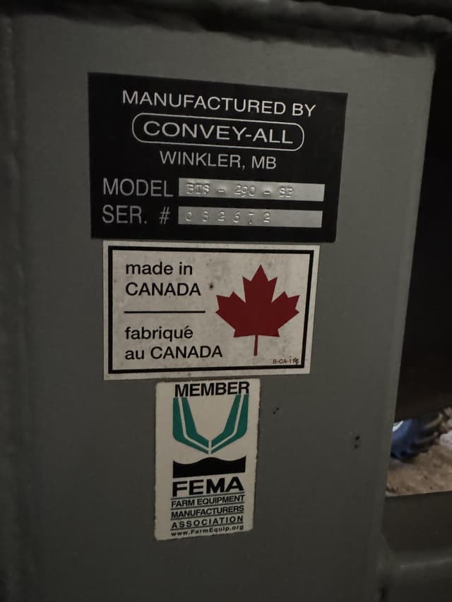 Image of Convey-All BTS290 equipment image 4