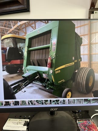 2012 John Deere 568 Equipment Image0
