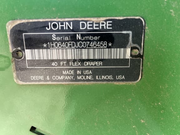 Image of John Deere 640FD equipment image 4