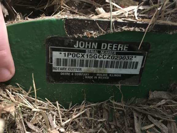Image of John Deere CX15 equipment image 1