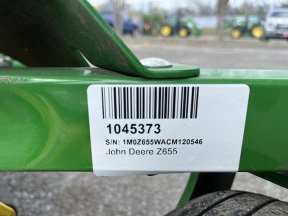 Image of John Deere Z655 equipment image 4