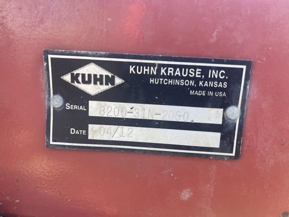 Image of Kuhn Krause 8200 equipment image 2
