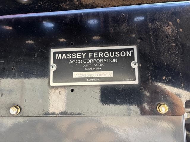 Image of Massey Ferguson 9540 equipment image 4