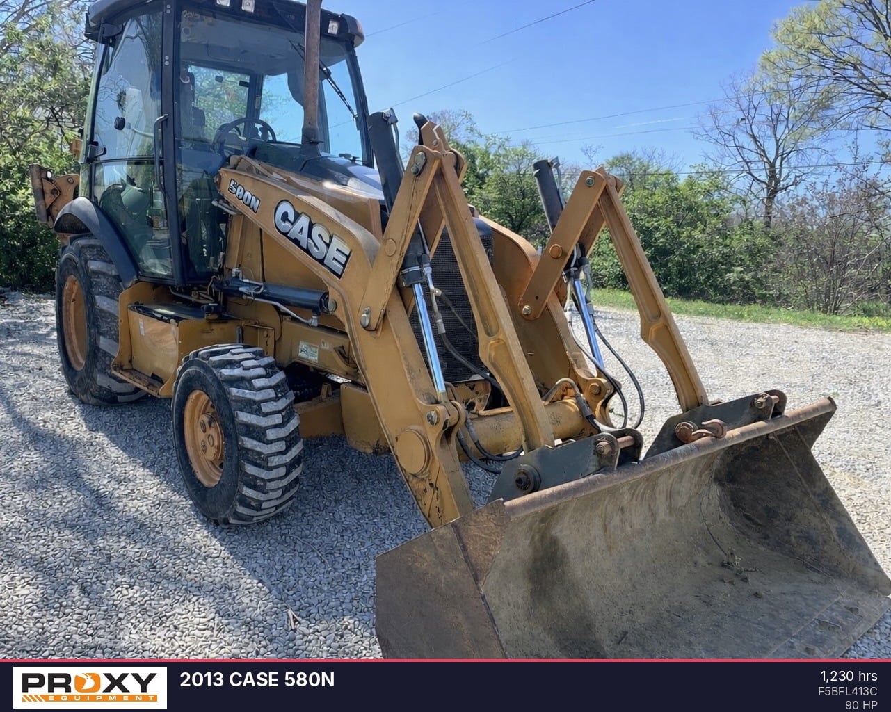 2013 Case 580N Equipment Image0