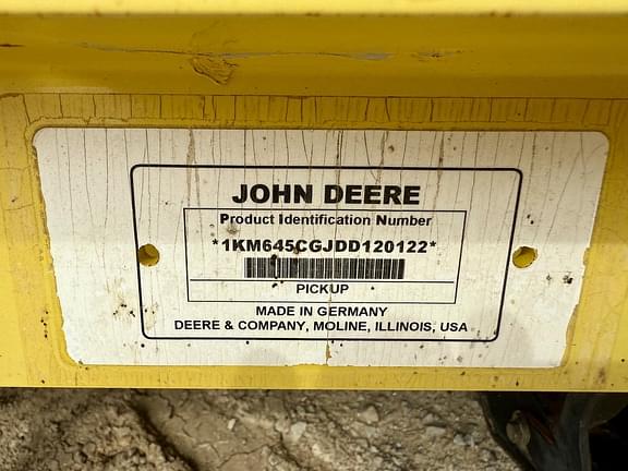 Image of John Deere 645C equipment image 4