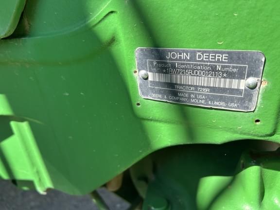 Image of John Deere 7215R equipment image 1