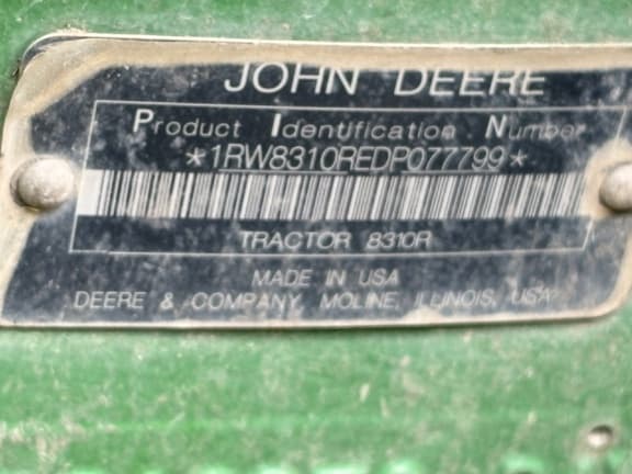 Image of John Deere 8310R equipment image 2