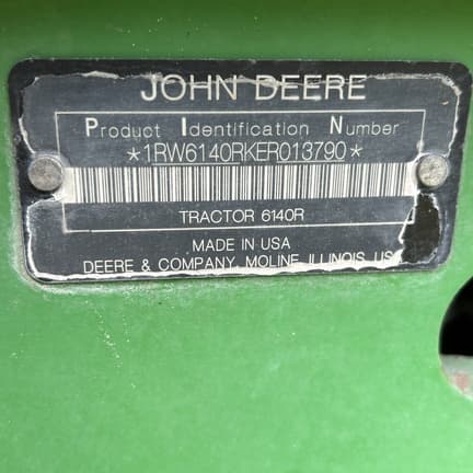 Image of John Deere 6140R equipment image 2
