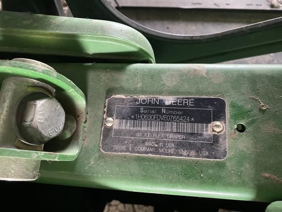 Image of John Deere 630FD equipment image 4