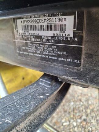 Image of John Deere X300 equipment image 4