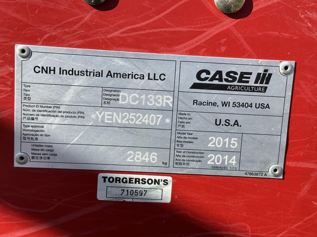 Image of Case IH DC133 equipment image 1