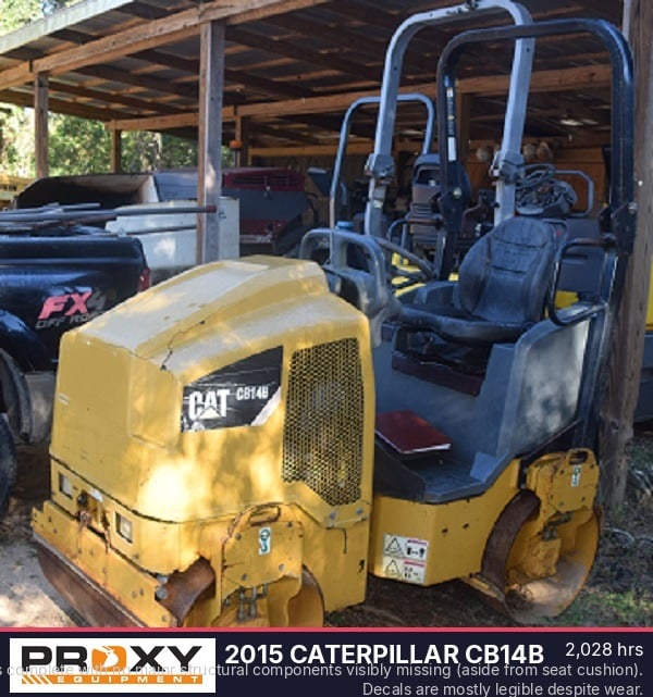 2015 Caterpillar CB14B Equipment Image0