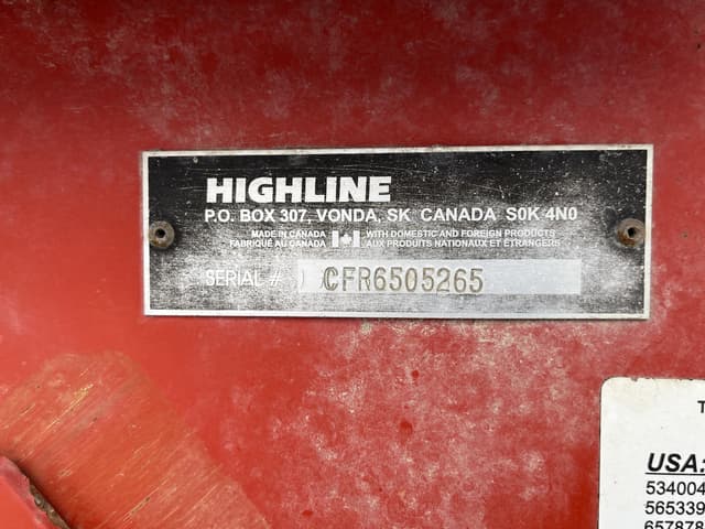 Image of Highline CFR650 equipment image 2