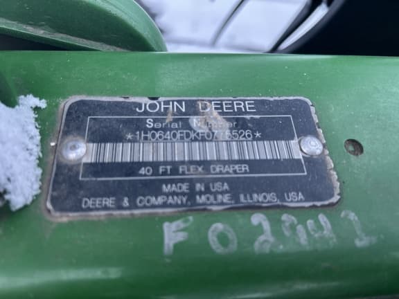 Image of John Deere 640FD equipment image 3