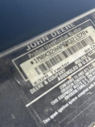 Image of John Deere X320 equipment image 2