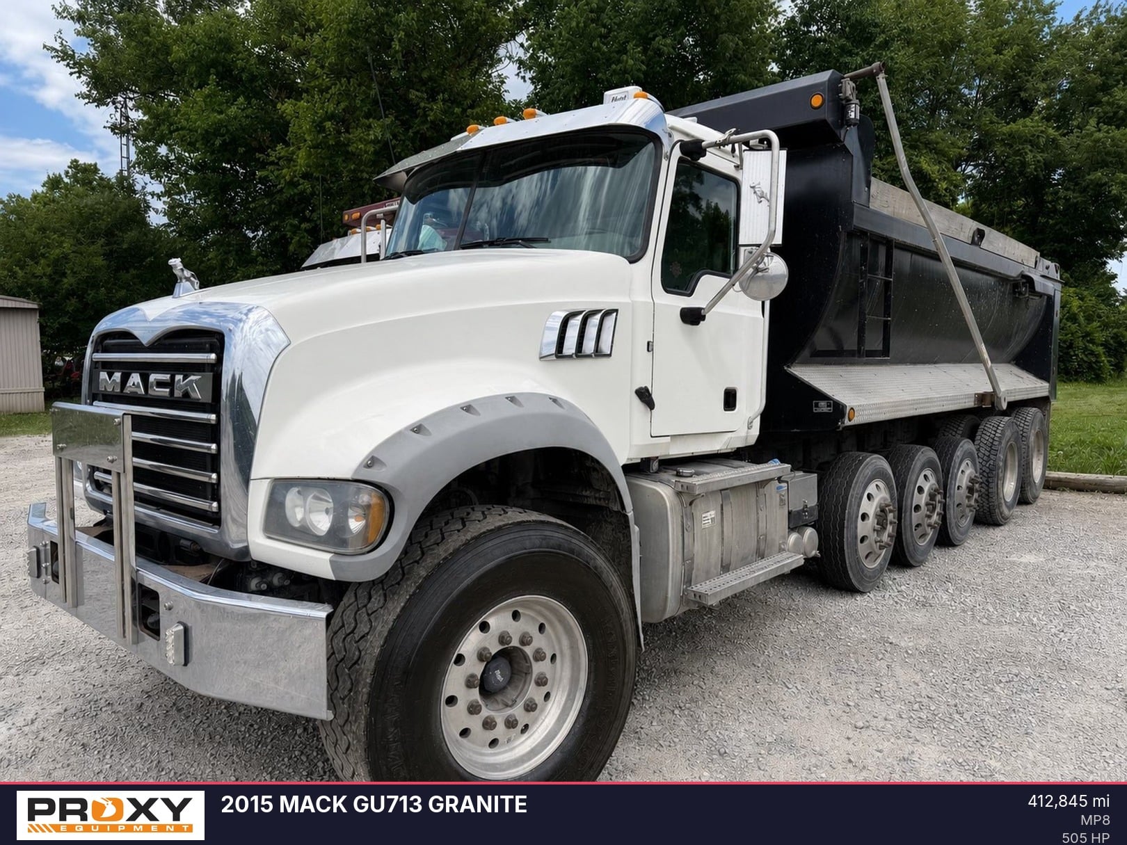 2015 Mack Granite GU713 Equipment Image0