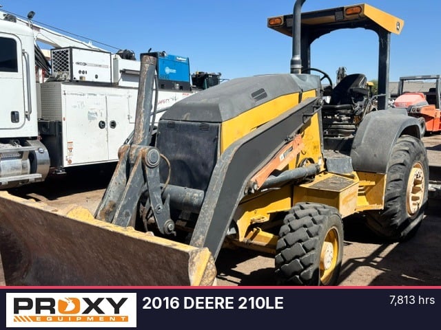 2016 John Deere 210LE Equipment Image0