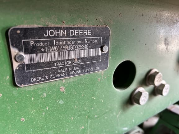 Image of John Deere 6145R equipment image 3