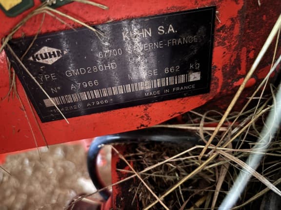 Image of Kuhn GMD 280 equipment image 4