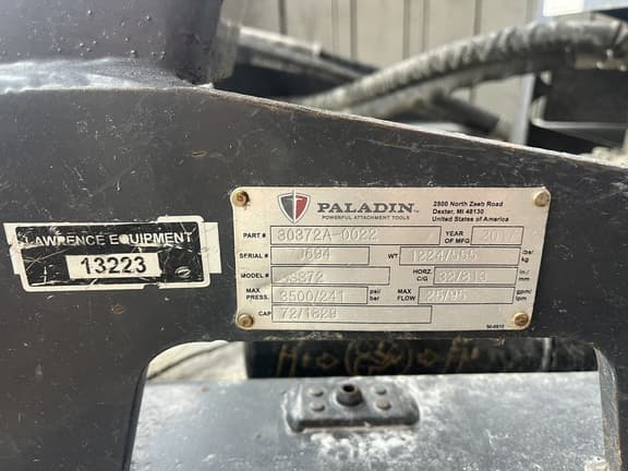 Image of Bradco GSS72 equipment image 1