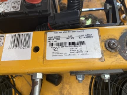 Image of Cub Cadet Pro Z 760L equipment image 3