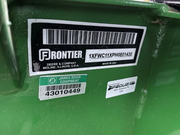 Image of Frontier WC1103 equipment image 4