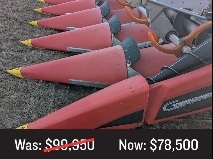 2017 Geringhoff RD1230 Equipment Image0