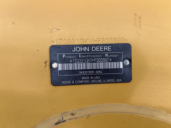Image of John Deere 331G equipment image 4