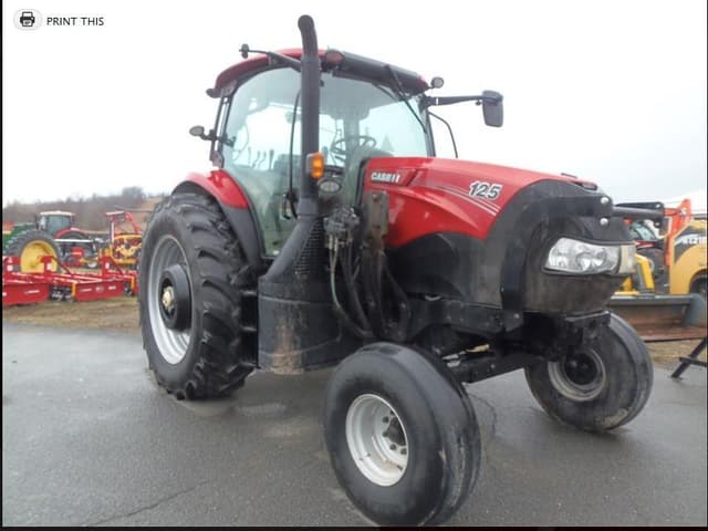 Image of Case IH Maxxum 125 equipment image 4
